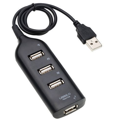 USB HUB 4 Ports USB Hub Adapter High Speed Data Transfer