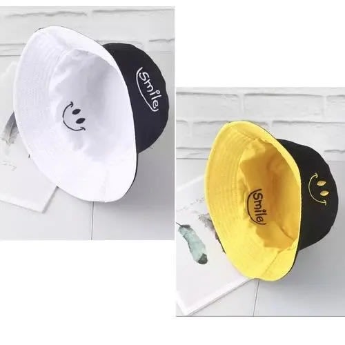 Reversible Unisex Bucket Hat - 2 Pieces