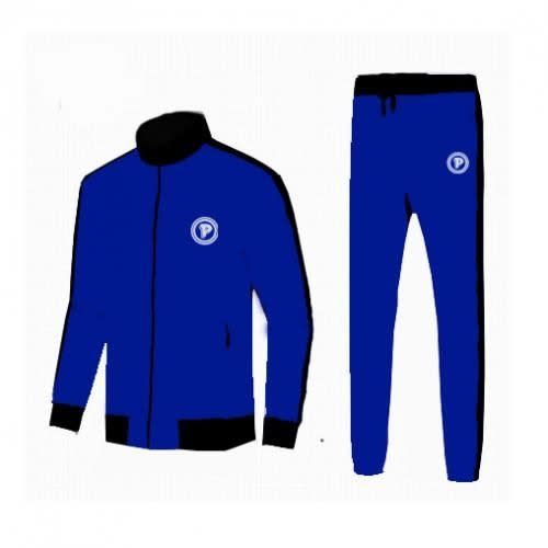 Blue / Black Jacket With Sweatpants