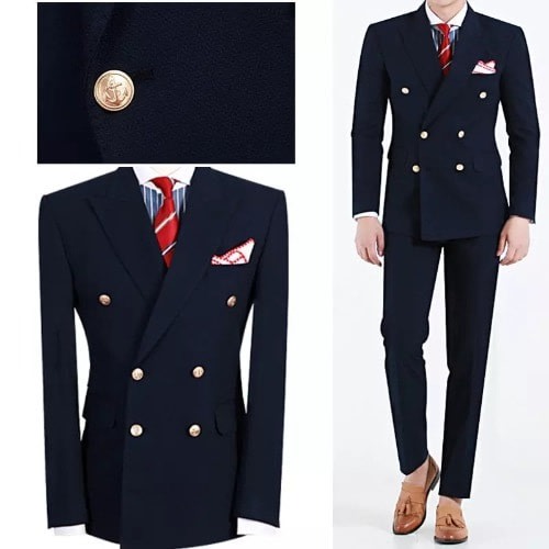 Classical Turkey Suit - Navy Blue