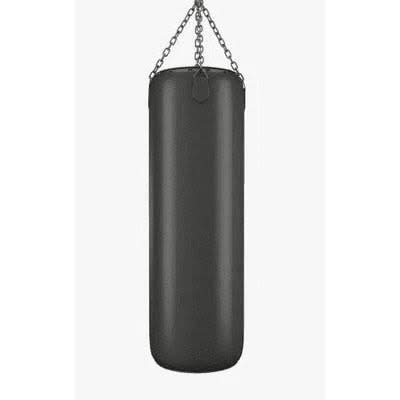 Leather Punching Bag - Black - 70lbs