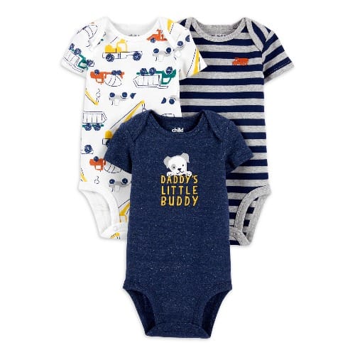 Daddy''s Little Buddy 3 Pack Bodysuit