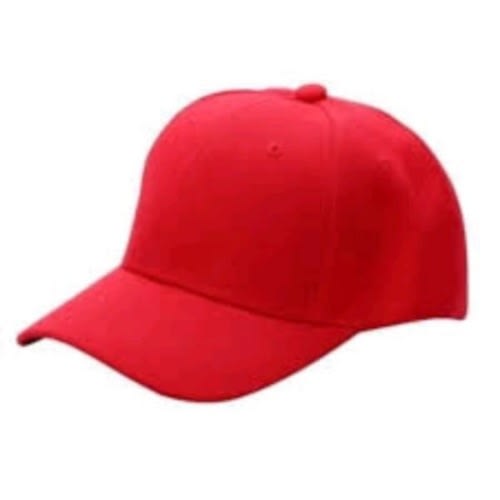 Unisex Face Cap -  Red