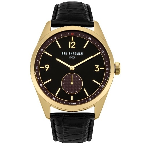 London Carnaby Driver Men's Watch WB052BG - Black