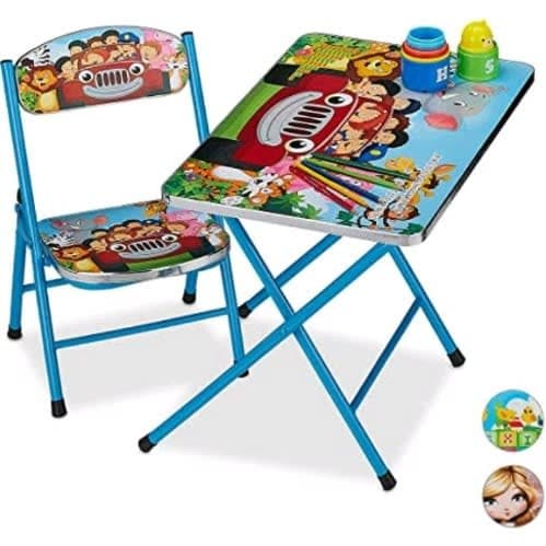 Kid’s Foldable Table & Chair Set