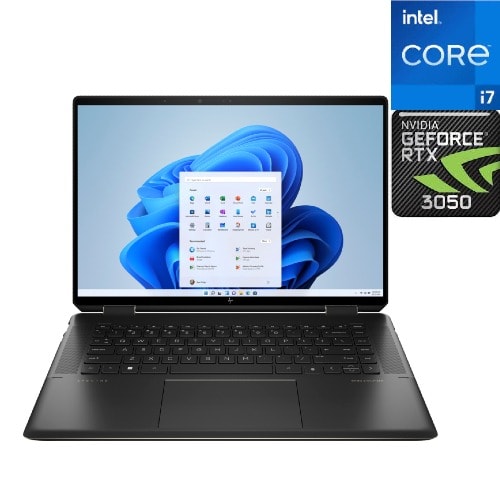 Spectre 16 X360-Core I7-16GB RAM- 512GB SDD-Nvidia Rtx 3050 (4GB) Touch/backlit -Win11