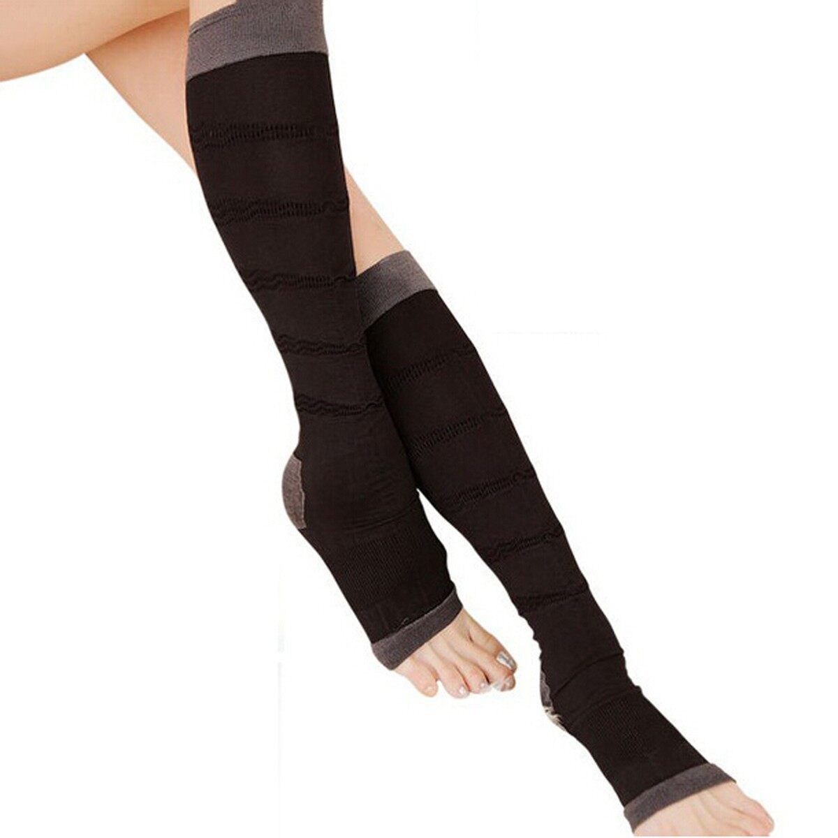Women Slim Pain Varicose Veins Leg Relief Compression Socks Stocking Comfortable And Breathable