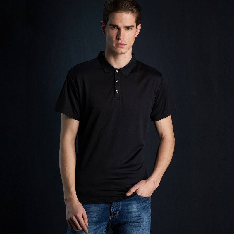 Dry Fast Men Outdoor Sports Golf Short Sleeve Polo Shirts