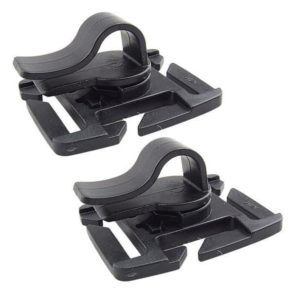2x 2x Water Tube Clip Water Pipe Clamp Fixture Webbing Buckle For