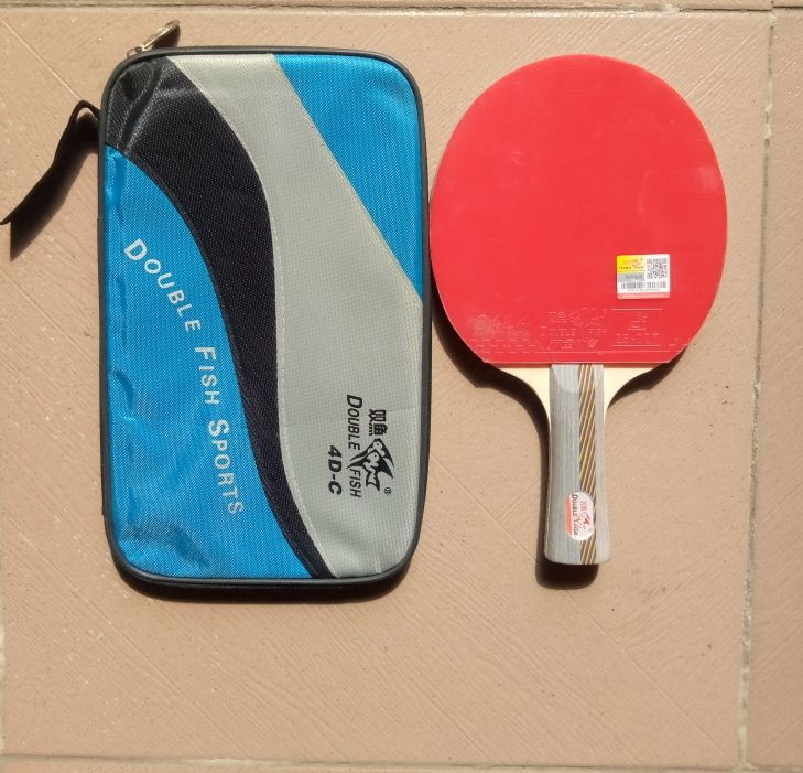 Table Tennis Bat- Double Fish