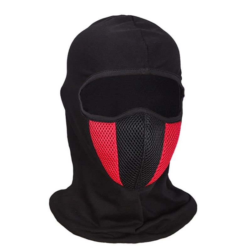 Cycling Tactical Mask Full Face Mask Ski Mask Winter Cap Balaclava Motorbike Motorcycle  Full -AS PIC