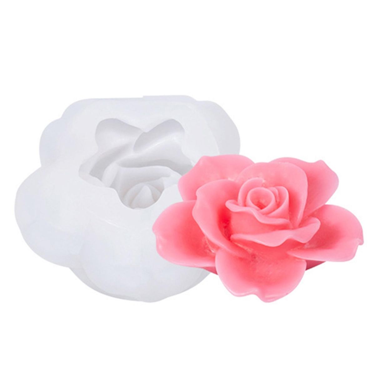 Non-stick Candle Mold Blossom Delights Premium Flower-shaped for Soap