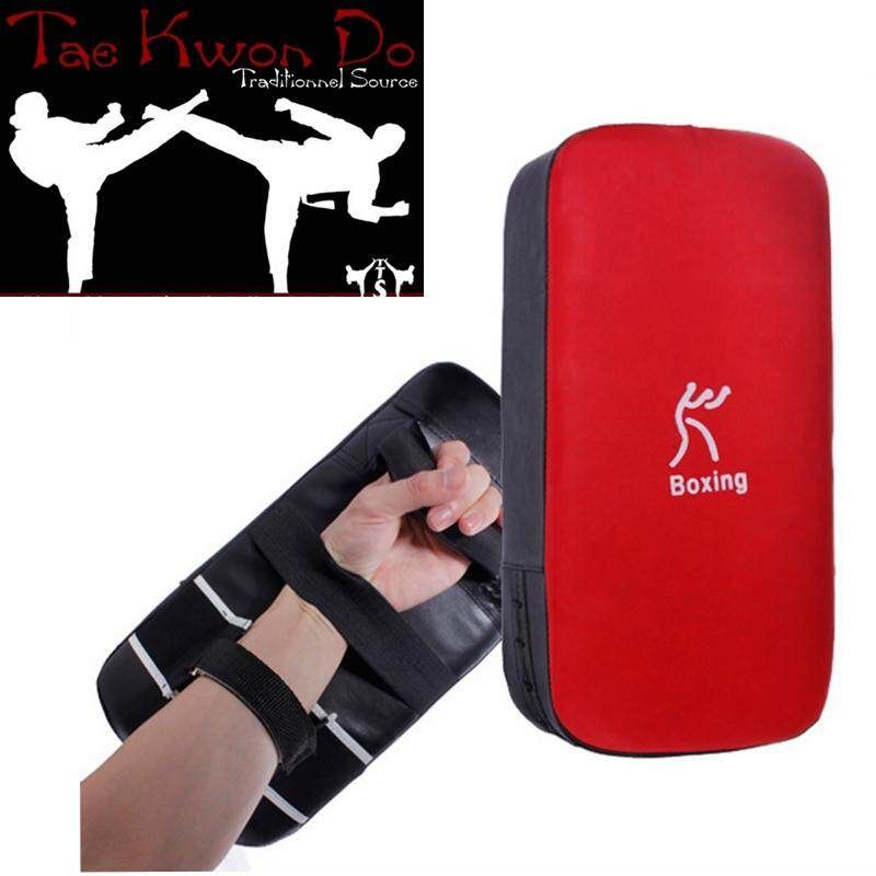 Thai Kick Boxing Martial Art Karate Strike Curve Pads Punch Shield MMA Training