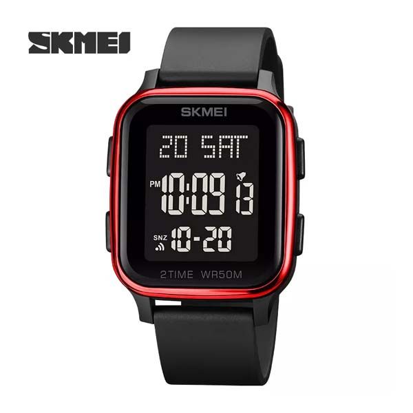 Rubber Strap Men's Digital LED Wristwatches