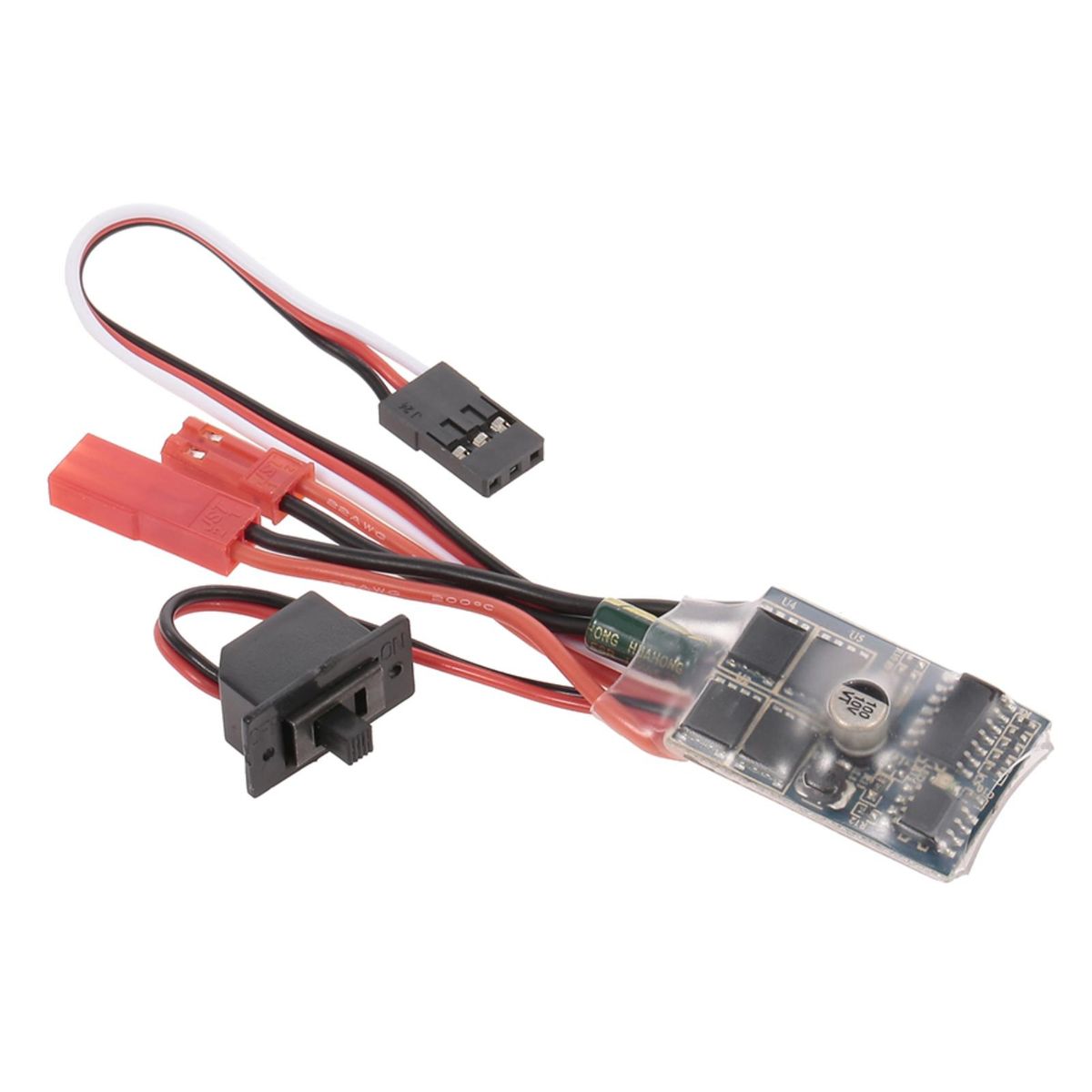 RC ESC 30A Brushed Electric Speed Controller for WPL C14 C24 B14 B24 B16 B36 RC Truck RC Crawler Off-road Semi-truck