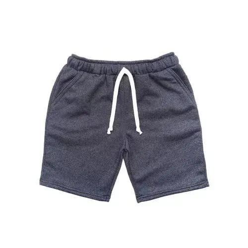 Fashion Front Shorts For Men - Plain Grey