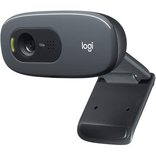 C270 Desktop Or Laptop Webcam, Hd 720p Widescreen For Video Calling And Recording