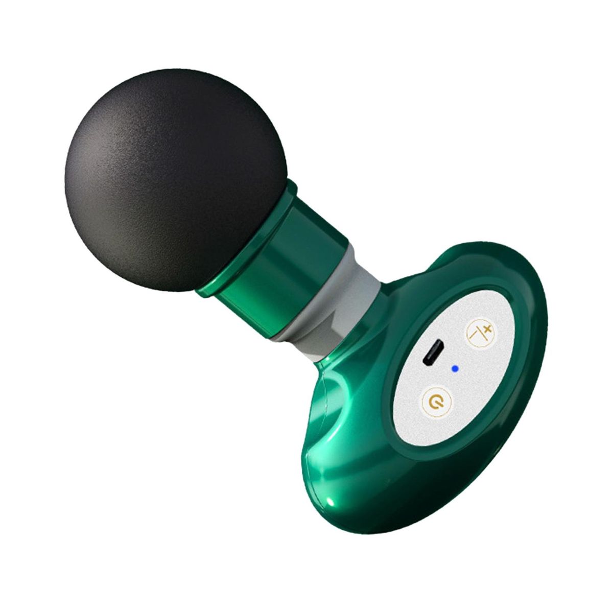 Mini Muscle Massager Wireless Handheld Mini Massager for Tissue Muscle Green