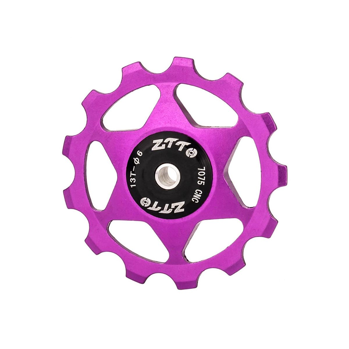 Derailleur Pully Bicycle Rear Derailleur Wheel Purple