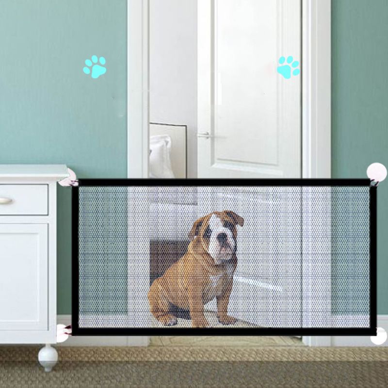 2020Folding Baby Barrier Safety Fence Portable Baby Gate Safe Guard Children Isolation Net Kid Safe Guard Protect For Pets