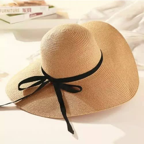 Straw Sun And Beach Hat - Brown