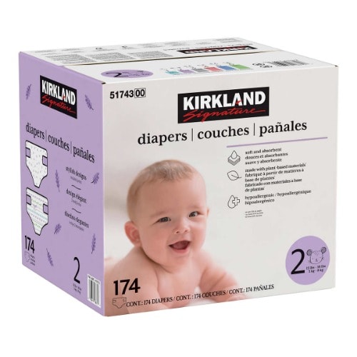 Diapers - Size 2 - 174-count - Usa