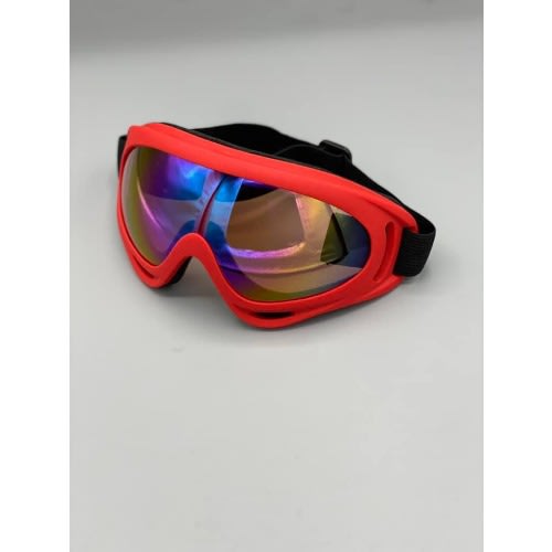 Half Face Silicon Red Mask
