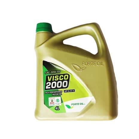 Visco 2000 SAE 20W-50 High Performance Motor Oil - 4Litres