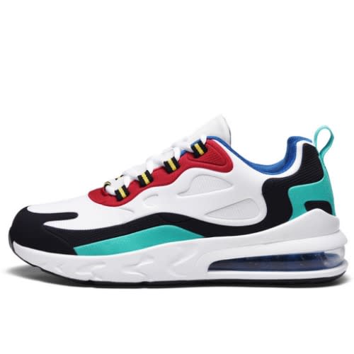 Unisex Multicolored Classic Sneakers - With Green
