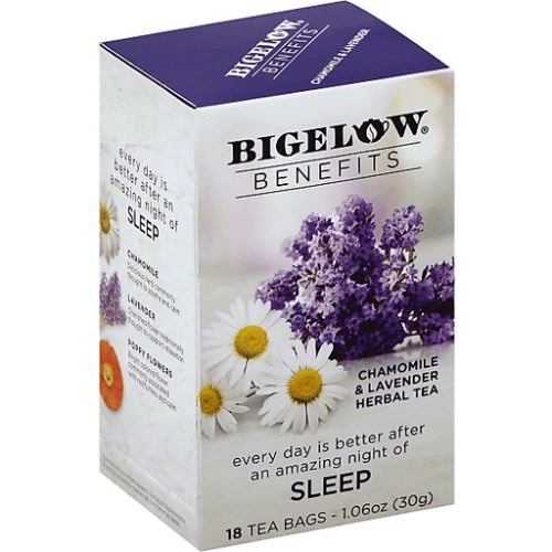 Benefits Sleep - Chamomile & Lavender Herbal Tea