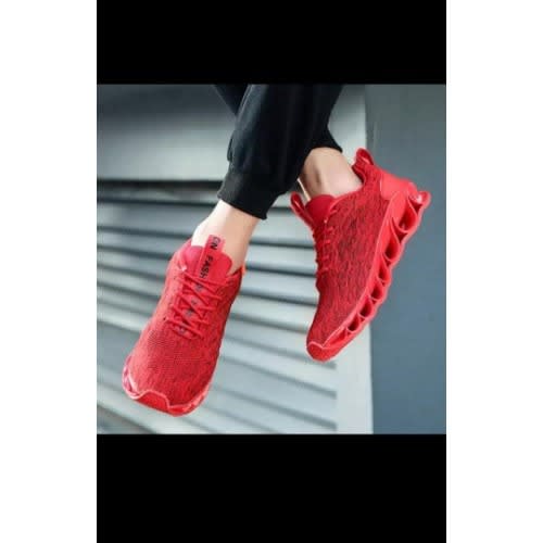 Men's Flexible Sneakers - Red