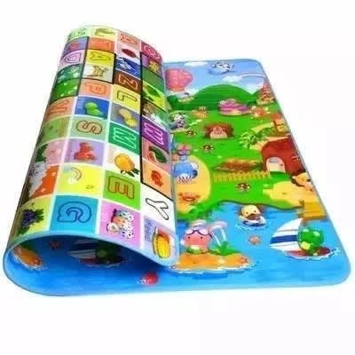 Kids Double Sided Play Mat/ Baby Crawling Mat - Medium