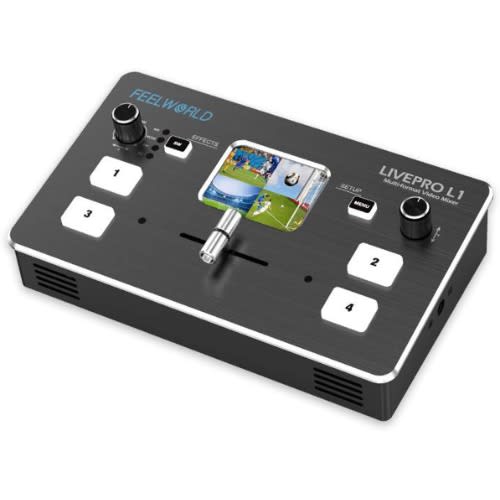 Feelworld Livepro L1 Multi-format Video Mixer 4 X Hdmi Inputs Multi Camera Production Real Time Live