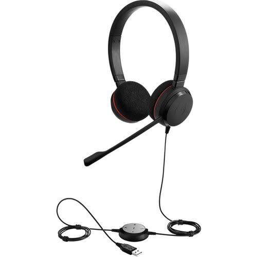 Evolve 20 Uc Stereo Binaural Pc Headset For Calls