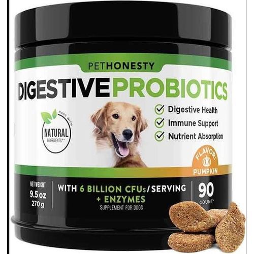 Dogs Digestive Probiotics Chews 90 Count