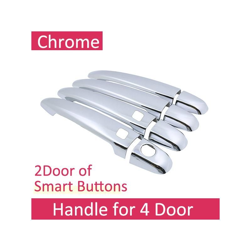 Chrome Handles Cover Trim Set for Toyota Sienna XL20 20 2004~2010 Accessories Stickers Car Styling 2005 2006 2007 2008 2009