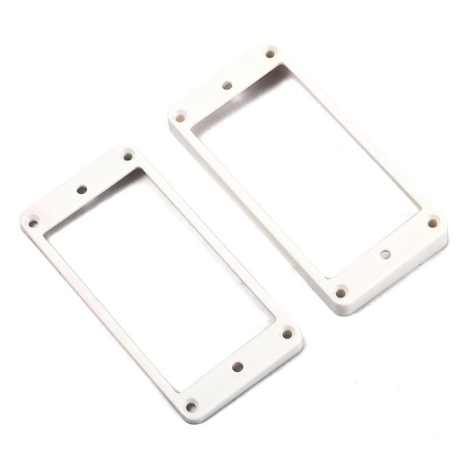 2pcs White Pickup Frame Mounting Rings Set For LP Les Paul SG GIBSON