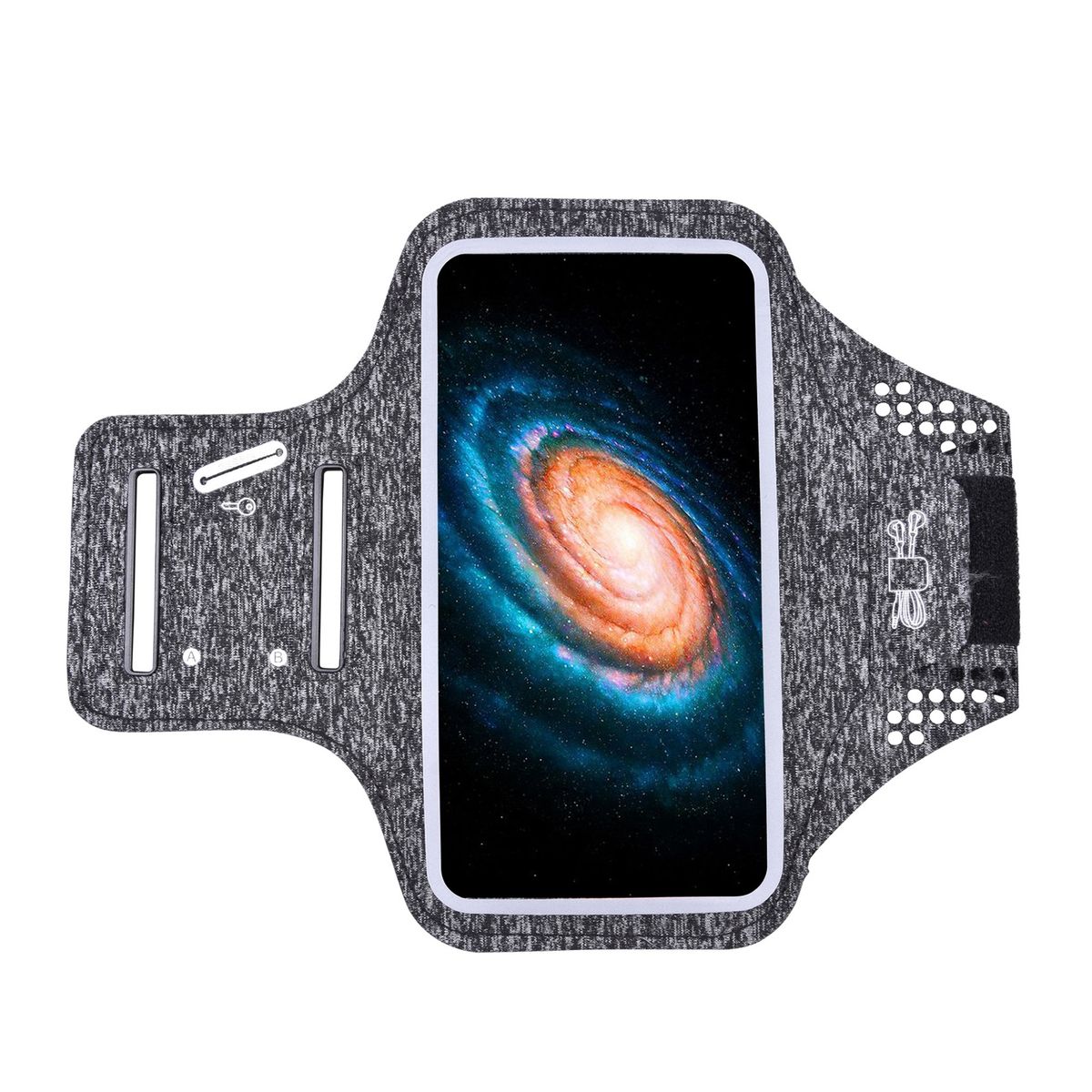 Navigation Arm Bag Portable Ultralight Running Wrist Bag Dark Gray