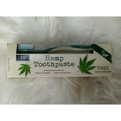 Hemp TEETH BRIGHTENING & MOUTH ODOUR REMOVER Toothpaste