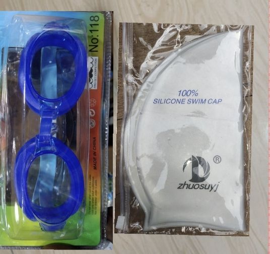PROFFESSIONAL SWIM CAP AND GLASS FOR PROFESSIONALS