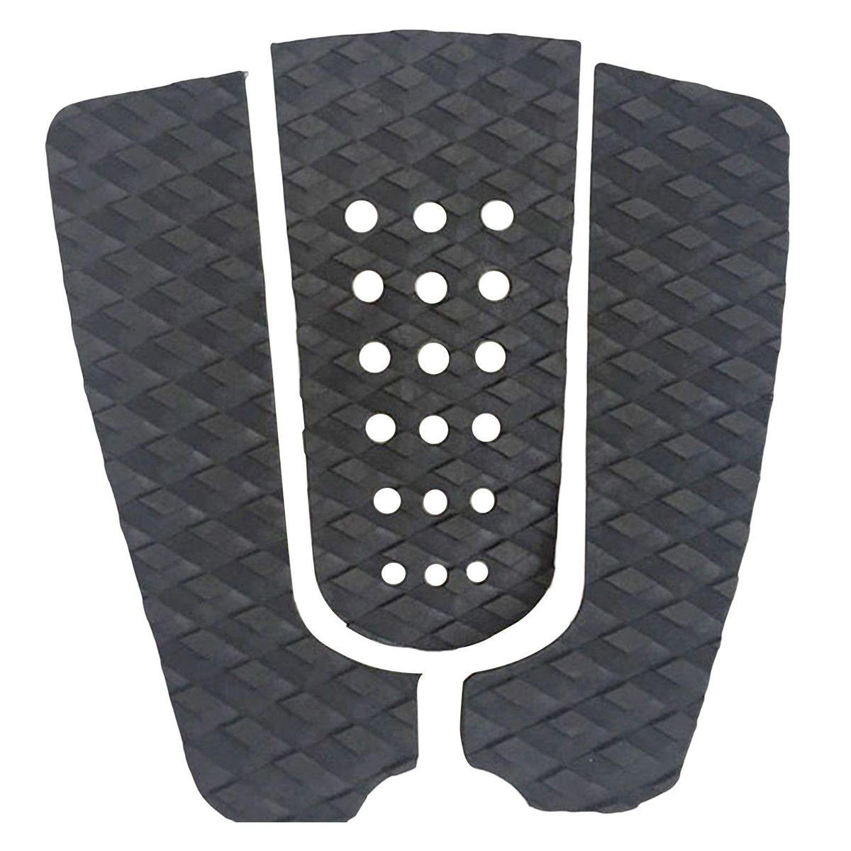 3PcsSet Surfing Board Pads Non-slip Surfing Board Cushions Black
