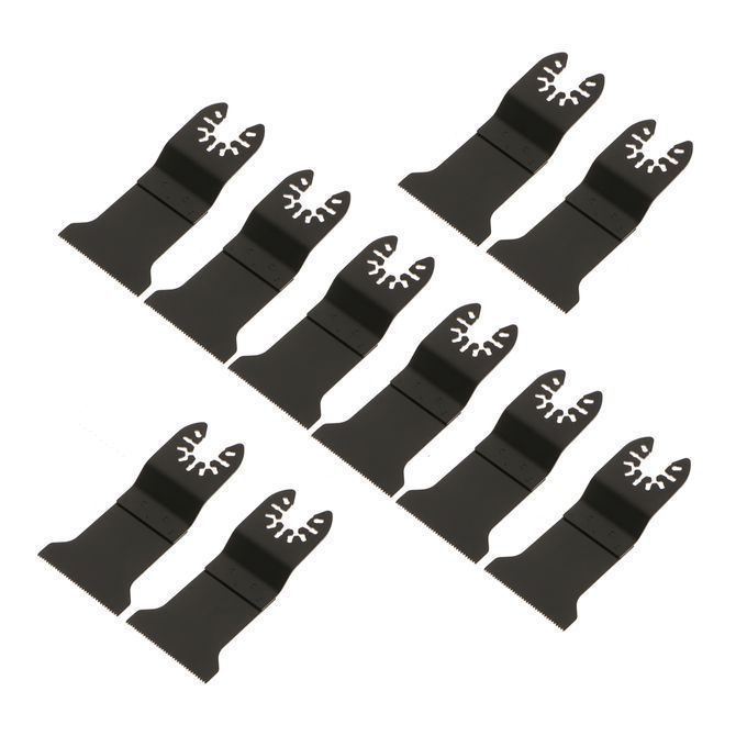 10Pcs 45mm Oscillating   Wood Plastic Brass Bi-Metal Multi Tool