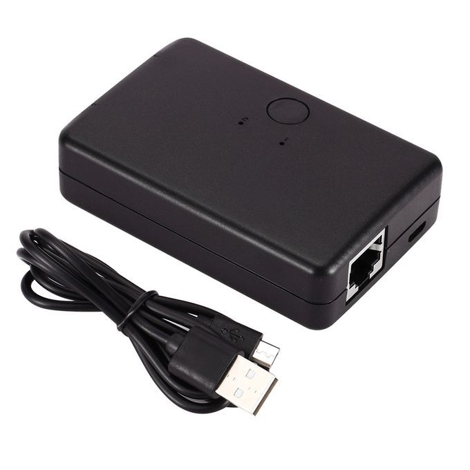 2 Ports RJ45 Lan Hub Network Switch Ethernet Adapter Splitter For