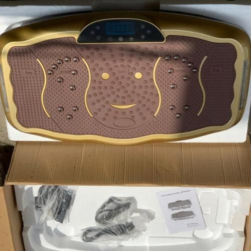 Whole Body Vibration Platform/Massager With Rope 150kg User
