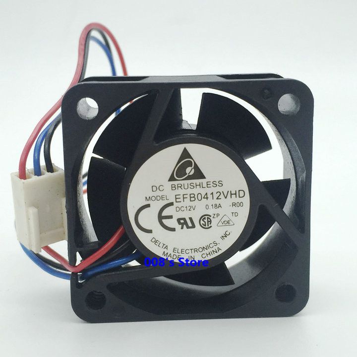 New Cpu Cooler Fan For Inverter Efb0412vhd -F00/-R00 12v 3