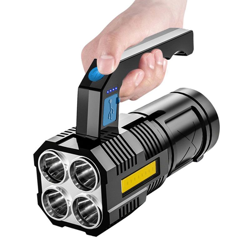 Portable Ultra Bright LED Spotlight USB Chargeable Powerful
