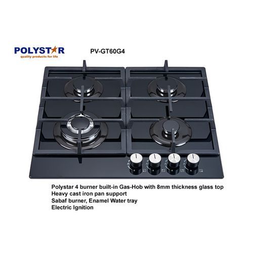 4 Burner Built-in Gas Hob (All Gas)