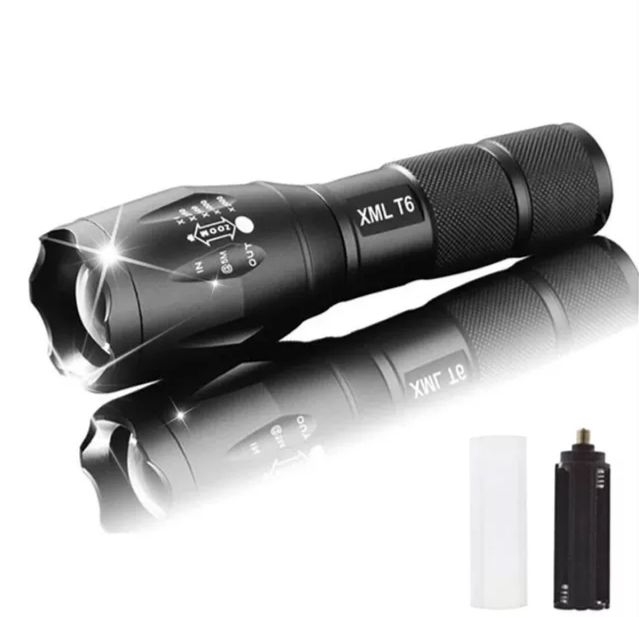 Ultra Bright Rechargeable LED Mini USB  Torch Flashlight