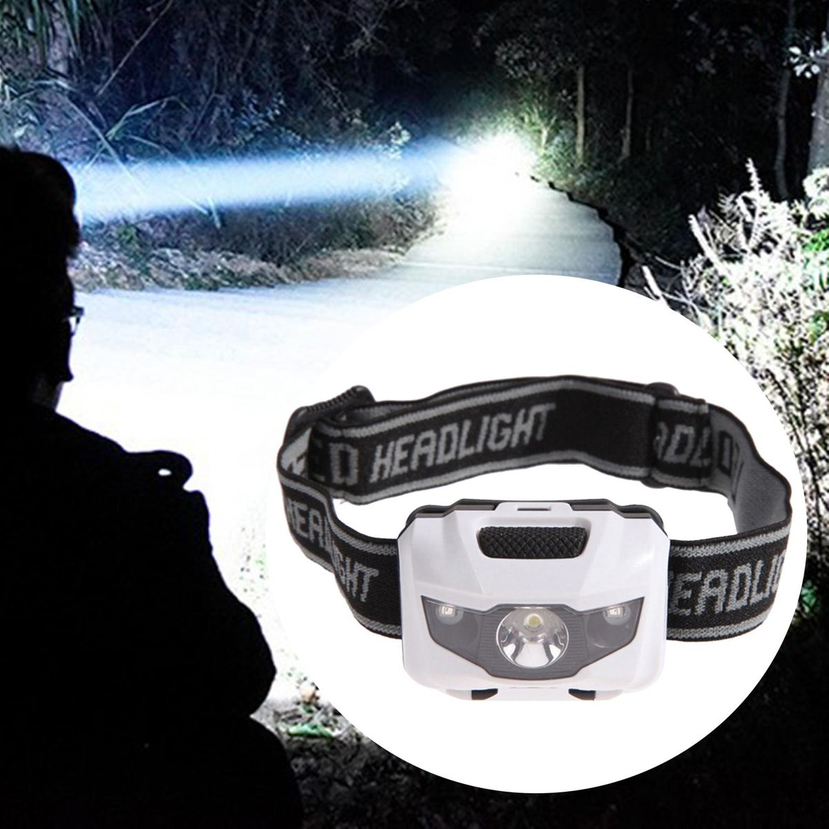 Flashlight  Comfortable Bright White
