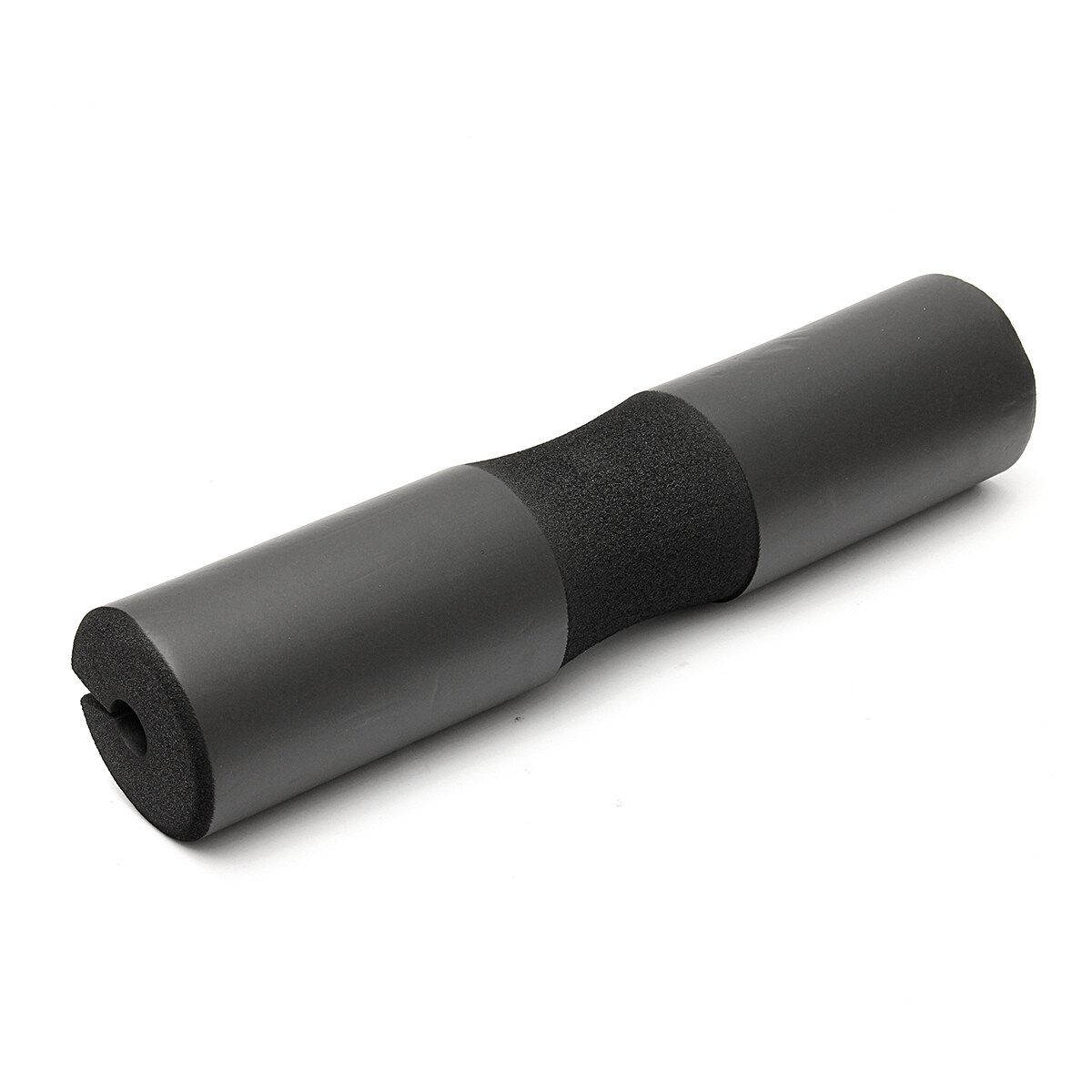 Foam Padded Barbell Bar Pad Cover For Squat Weight Lifting Shoulder Back Black (black)